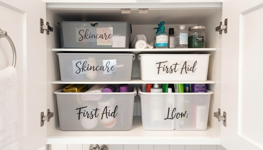 Learn how to organize a bathroom cabinet step by step with this easy 2026 guide covering decluttering, sorting, and long-term maintenance tips.