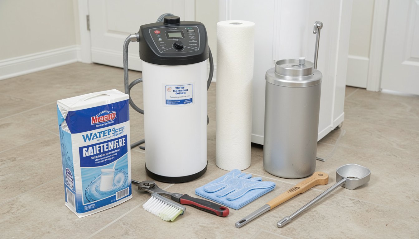 water softener maintenance tools